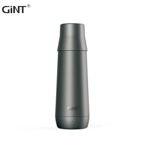 Ampolla de tassa de viatge d'aigua de cafè d'acer inoxidable amb control de temperatura de 300 ml